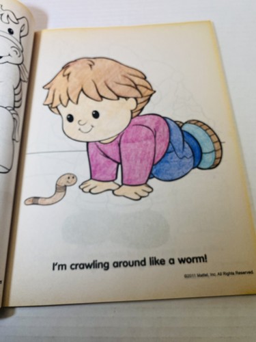 2 Fisher-Price LITTLE PEOPLE Giant Coloring & Activity Book 2011 LET’S EXPLORE - Picture 5 of 5