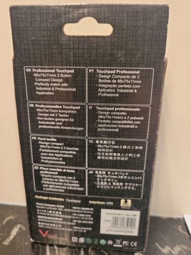 Perix PERIPAD-501 - Wired USB Touch Pad - Black New - Picture 3 of 8