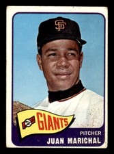 1965 Topps Baseball #50 Juan Marichal VG *e1