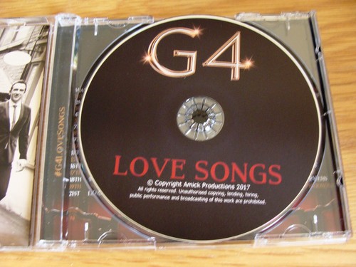 CD-Album: G4: Love Songs: Feat Lesley Garrett & Merrill Osmond - Bild 3 von 4