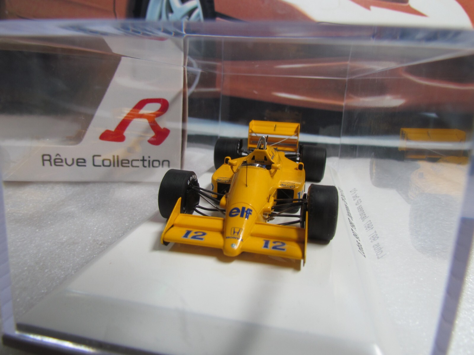 SPARK / F1 - 1987 LOTUS HONDA 99T - AYRTON SENNA - 1:43 SCALE MODEL CAR - R70183 - Picture 5 of 8