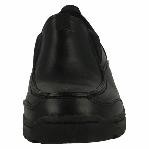 Ragazzi Cool For School 'N1088' Sintetico Nero Scarpe da Scuola da Infilare - Picture 9 of 18
