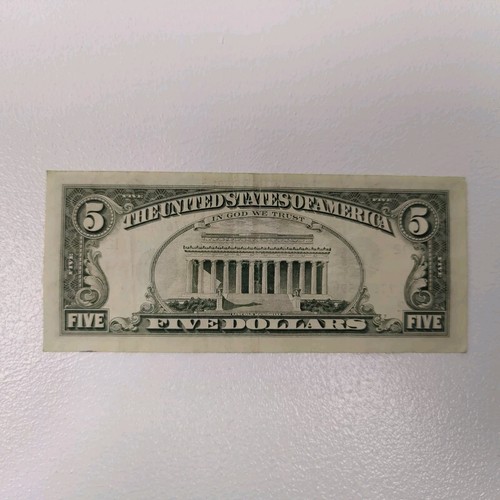 1963 B one dollar note 1988 $5 bill 1976 two dollar banknote 1957 $1 1981 - Picture 13 of 14