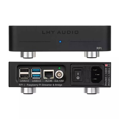 LHY Audio RPI Streaming Digital Music Turntable Roon Bridge HiFi Audio Player sz