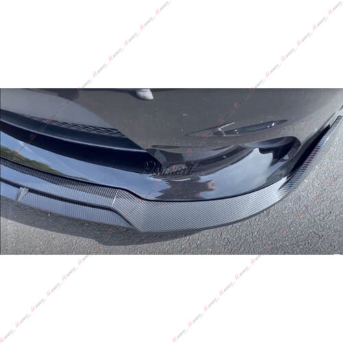 For Dodge Charger 15-23 V3-Style Carbon Fiber Look Front Splitter Spoiler Lip - Picture 6 of 16