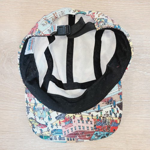 2012 WHERE'S WALDO WALLY SUPREME 5 PANEL CAP MÜTZE VERSTELLBARER RIEMEN selten - Bild 4 von 6