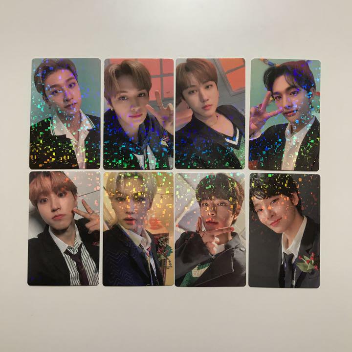 スキズ Christmas EveL soundwave トレカ コンプセット Straykids Christmas EveL Official Soundwave hologram photo