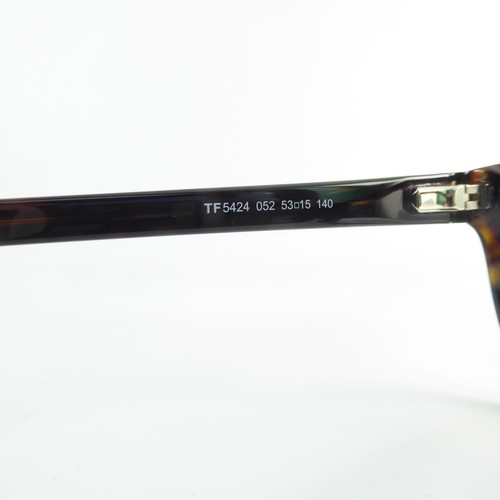 Brandneu in Originalverpackung Tom Ford braun Schildkröte quadratisch Vollfelge TF21 Brille Rahmen Brille - Bild 6 von 8