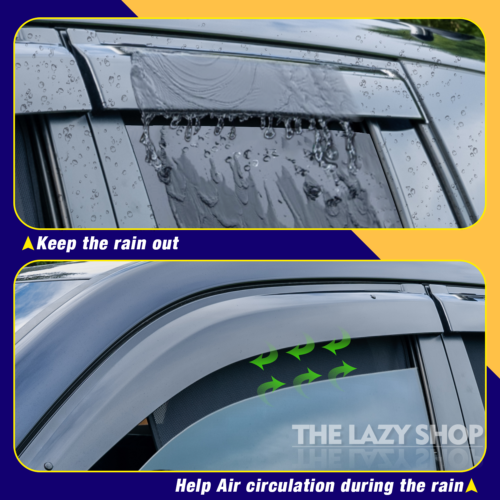 Weather shields Weathershields for Ford Transit VM 2006-2013 Sun Visors 2pcs - Picture 3 of 7