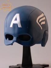 The Avengers Captain America Cosplay Props Halloween Mask Helmet FRP L M Gift