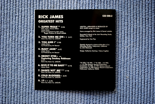 RICK JAMES / CD (Audio) MOTOWN 530 098-2 / 1993 (F) - Picture 4 of 5