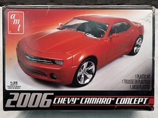 AMT 2006 Red Chevy Camaro Concept 1:25 Scale Plastic Model Kit 631  NEW OPEN BOX