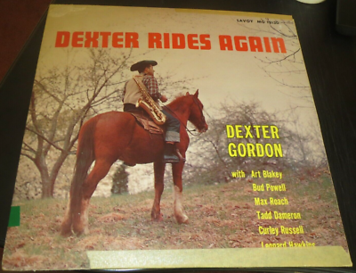 33RPM Savoy (RVG etch) Dexter Gordon - Dexter Rides Again, sharp E