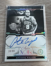 2023-24 Panini Noir Antoine Walker ON CARD AUTO NOIR B&W 18/99 Boston Celtics
