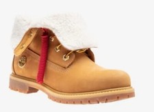 Timberland Women's Teddy Fleece Lined Fold Down Boots TB0A5MNE 231