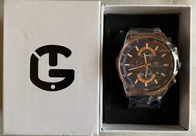 Men's Watch MINI FOCUS Chronograph Sport Quartz Waterproof Classic Watch