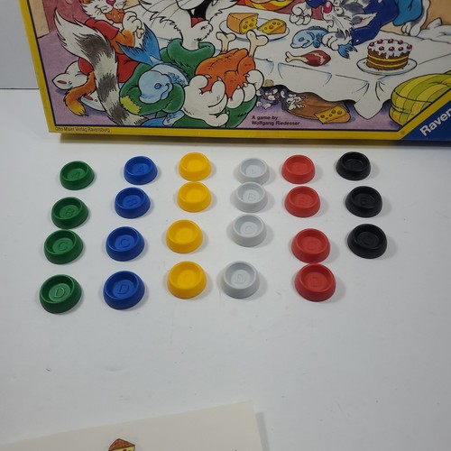 Vintage Board Game "Fat Cats" A Game Of Speed and Strategy Ravensburger -Read - Bild 11 von 13
