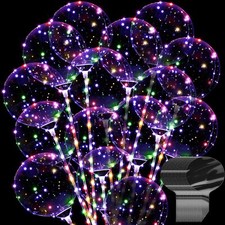 NAMIS 60 Mini Luci LED Per Palloncini – Colorate, Impermeabili, Perfette Per Matrimoni, Compleanni E Feste Di Natale