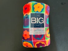 Kohls The Big One Pride Floral Oversized Plush Throw 5ftx6ft