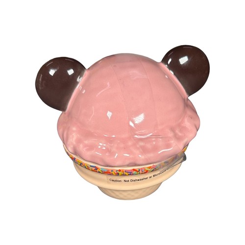 2021 Disney Parks Disney's Beach Club Resort Mickey Ice Cream Sundae Dish - 第 3/4 張圖片