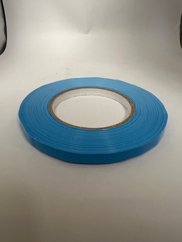 BST-24 Bag Sealing Tape: 3/8 in x 180 yds. (Light Blue) 2.4 mils thick - Picture 2 of 2