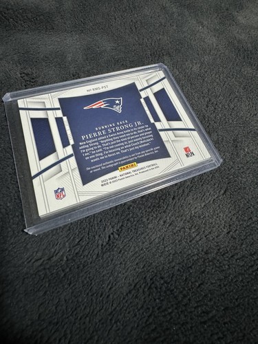 2022 National Treasures Pierre Strong Jr. RPA /25 - Picture 2 of 2