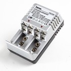 Batterie Ladegerät Charger für 4x AA AAA 9V Wiederaufladbare Akku EU-Stecker