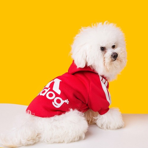 Adidog Large Pet Dog Jacket Winter Casual Warm Hoodie Coat Clothing XS-9XL - Picture 8 of 19