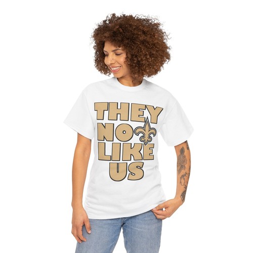 New Orleans Saints Football Inspired They Not Like Us Tee - Bild 12 von 15