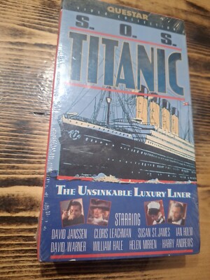 S.O.S. TITANIC (vhs) *NEW* 