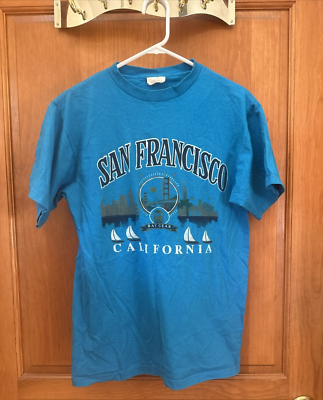 VTG San Francisco T-shirt Made In USA? Retro Sailing Preppy