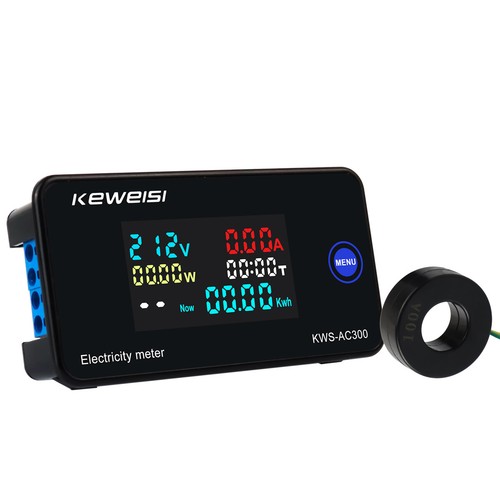 AC 50-300V 100A Voltmeter Ammeter Current Power Temperature Energy Panel Meter - Picture 2 of 6