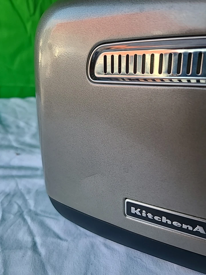 KitchenAid Tostadora Acero Inoxidable Variable 4 Rebanadas Bagel Ranura Ancha KMT 4115 Foto 4 de 4