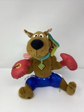 Scooby Doo Plush Boxing by Toy Network Stuffed Animal Boxing Gloves 12  W/Tags