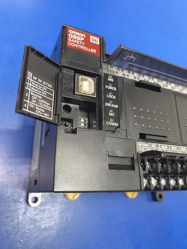 OMRON G9SP-N20S / PROGRAMMABLE SAFETY CONTROLLER / 24VDC / COMPACT STAND ALONE * - Picture 5 of 12