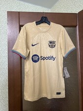 New 2022-23 Barcelona Nike Away RARE Soccer Jersey Football Shirt Size XS MENS