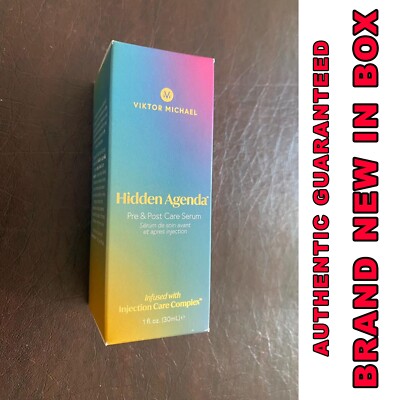 Viktor Michael Hidden Agenda Pre and Post Injection Care Serum 30mL AUTHENTIC