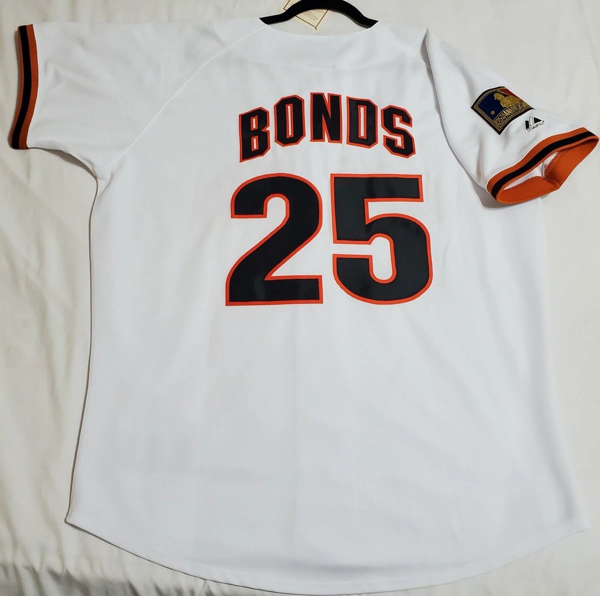 AUTHENTIC MAJESTIC XL SAN FRANCISCO GIANTS BARRY BONDS JERSEY 6240 MADE IN  USA