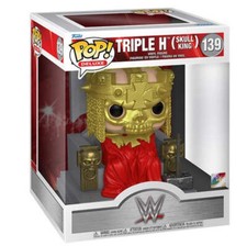 FUNKO POP ! WWE - (139) TRIPLE H - SKULL KING WRESTLING 15CM VINYL FIGURE