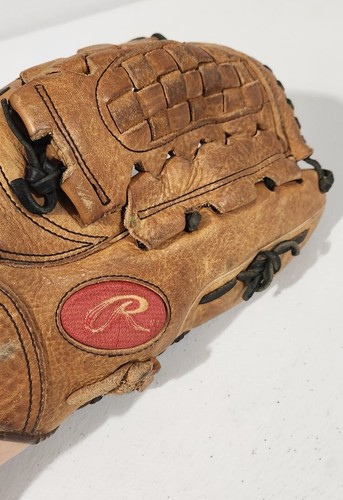 Rawlings GG20BC Right Hand Throw 12" "For the Pro Player" Gold Baseball Glove - Picture 12 of 17