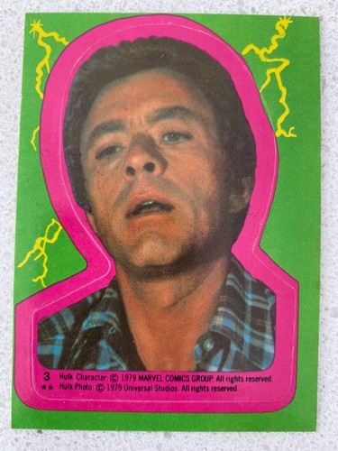 ( U SELECT CARDS ) 1979 Topps The Increduble Hulk Singles & stickers🔽 - Picture 152 of 177