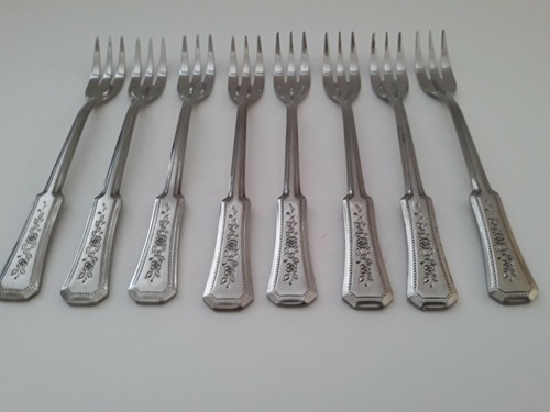 Rogers - Roberts LANDSCAPE 8 Cocktail Forks (TH23) - Picture 4 of 6