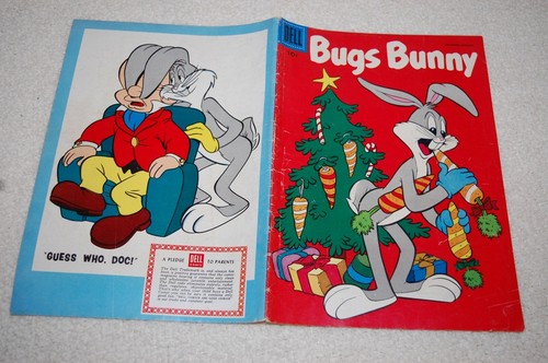 DELL COMICS BUGS BUNNY NO.46 SILVER AGE CHRISTMAS CARTOON - Picture 9 of 9