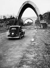 Europe italy Tuscany pistoia motorway stretch 1920-30 OLD PHOTO