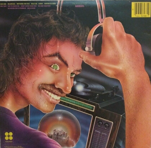Kansas Audio-Visions Vinyl LP Record Album - Picture 2 of 2