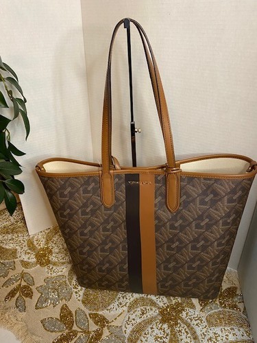 Michael Kors Eliza Large East West Open Tote Bag, color-brown/Luggage - 第 2/8 張圖片