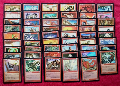 Magic the Gathering MTG 1997 Tempest Complete Set NEAR MINT+
