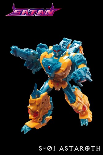 NEW Transformation toys TFC Toys S-01 Satan Astaroth Figure In Stock - Picture 3 of 4