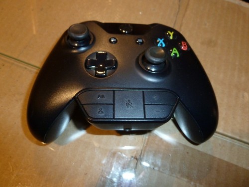 Microsoft Xbox One Wireless Controller Model 1537 Black Tested , W-Headset Adapt