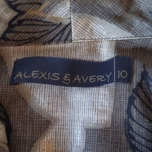 Alexis & Avery Damen braun orange grün Herbst durchgehender Reißverschluss dünne Jacke/Blazer 10 - Bild 6 von 10